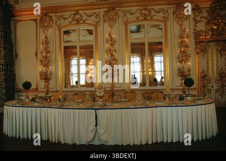 Katharinenpalast, St. Petersburg, Russland, Zarskoe Selo Stockfoto