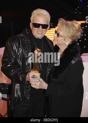 Sänger Heino mit seiner Frau Hannelore bei Stockfoto
