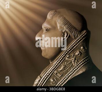 Papst Alexander VI., Alessandro VI., Alexandre VI., Alejandro VI., geb. Roderic Llancol i. de Borja, ca. 1431–1503, Herrscher der päpstlichen Staaten von 1492 bis zu seinem Tod 1503, digital herausgegeben Stockfoto