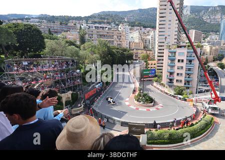 Circuit de Monaco, Monte Carlo, Monaco. Mai 2025. Formel 1 Tag Heuer Grand Prix von Monaco 2025; Qualifikationstag; Isack Hadjar of Racing Bulls Credit: Action Plus Sports/Alamy Live News Stockfoto