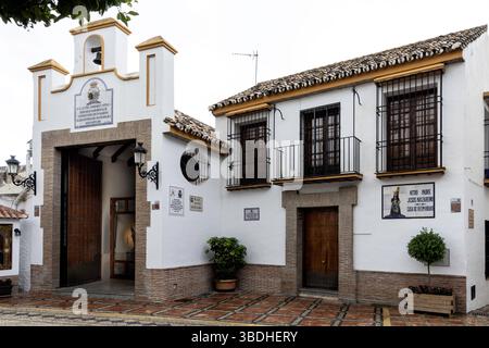 Capilla Santo Sepulcro in der Altstadt von Marbella, Andalusien in Spanien Stockfoto
