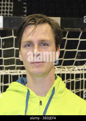 Dänischer Handballspieler Hans Lindberg HSV Handball DHB HBL DKB Handball-Bundesliga Saison 2015/16, dänischer Handballspieler Hans Lindberg HSV Handball DH Stockfoto