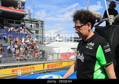 Circuit de Monaco, Monte Carlo, Monaco. Mai 2025. Formel 1 Tag Heuer Grand Prix von Monaco 2025; Qualifikationstag; Mattia Binotto Credit: Action Plus Sports/Alamy Live News Stockfoto