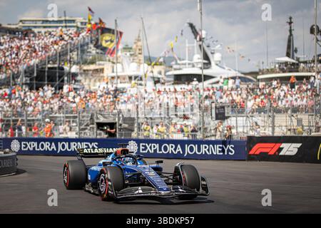 Monaco, Fürstentum Monaco. Mai 2025. 23, Alexander Albon, THA, Williams FW47, ATLASSIAN WILLIAMS RACING Credit: Independent Photo Agency/Alamy Live News Stockfoto