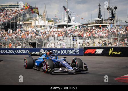 Monaco, Fürstentum Monaco. Mai 2025. 23, Alexander Albon, THA, Williams FW47, ATLASSIAN WILLIAMS RACING Credit: Independent Photo Agency/Alamy Live News Stockfoto