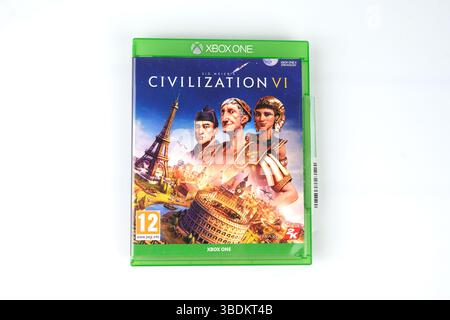 Civilization VI (Civ 6) Videospiel auf Xbox One – Wales, Großbritannien – 17. Mai 2025 Stockfoto