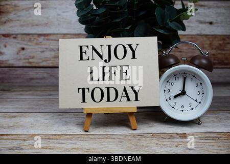 Motivations- Und Inspirierende Zitate Für Das Heutige Leben Stockfoto