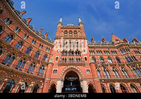 Großbritannien, London, St Pancras London Hotel. Stockfoto