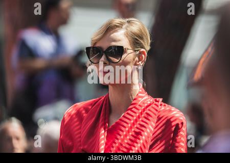 Circuit de Monaco, Monte-carlo, Monaco. 25.Mai 2025; Charlene Lynette Wittstock, Prinz Albert II., Monarch und Staatsoberhaupt des Fürstentums Monaco während des Formel-1-Grand Prix von Monaco Stockfoto