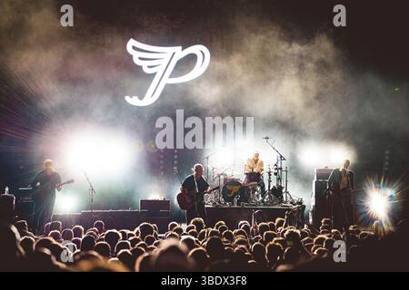 Pixies leben im O2 Manchester Apollo, 24.05.2025 Stockfoto