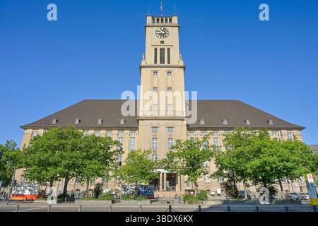 Rathaus Schöneberg, John-F.-Kennedy-Platz, Schöneberg, Berlin, Deutschland *** Rathaus Schöneberg, John F Kennedy Platz, Schöneberg, Berlin, Deutschland Stockfoto