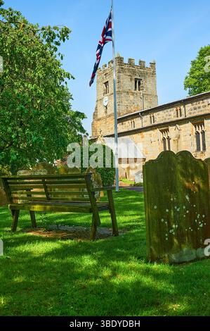 St. John the Baptist und All Saints Kirche in Easingwold North Yorkshire Stockfoto