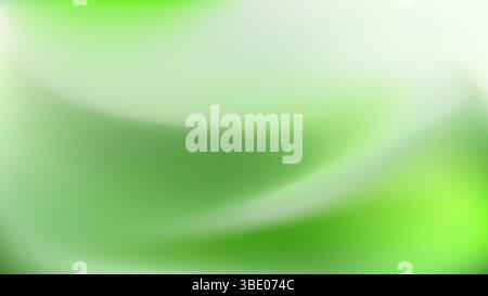 Hellgrüner weißer Hintergrund. Ästhetik minimal sauber bg Stock Vektor