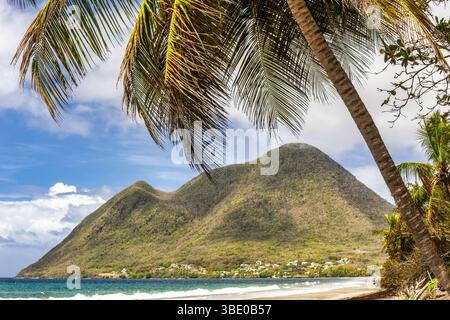 Le Diamant in Martinique, Frankreich. Stockfoto