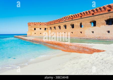 USA, Florida, Fort Jefferson, Sandstrand, Dry Tortugas National Park Stockfoto