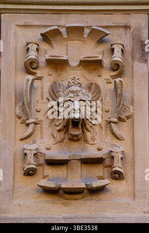 Frankreich, Bas Rhin, Straßburg, Altstadt, die von der UNESCO zum Weltkulturerbe erklärt wurde, Place Gutenberg, Industrie- und Handelskammer Stockfoto