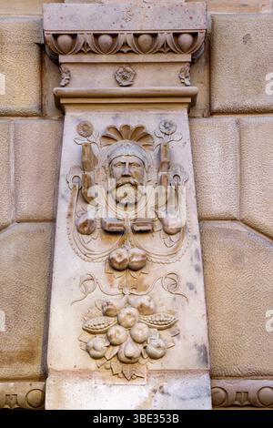 Frankreich, Bas Rhin, Straßburg, Altstadt, die von der UNESCO zum Weltkulturerbe erklärt wurde, Place Gutenberg, Industrie- und Handelskammer Stockfoto