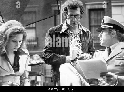 The Way We Were Year : 1973 USA Regie: Sydney Pollack Barbra Streisand, Sydney Pollack, Robert Redford, Filmaufnahmen Stockfoto