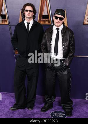 Las Vegas, Usa. Mai 2025. LAS VEGAS, NEVADA, USA – 26. MAI: Tommy Richman kommt bei den American Music Awards 2025, die am 26. Mai 2025 im Fontainebleau Las Vegas in Las Vegas, Nevada, USA, stattfinden. (Foto: Xavier Collin/Image Press Agency) Credit: Image Press Agency/Alamy Live News Stockfoto