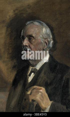 James Guthrie - Arthur James Balfour 1920 - Detail. Stockfoto