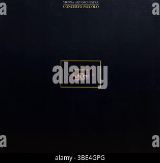 Vintage-Vinyl-Cover, Vienna Art Orchestra, Vienna Art Orchestra, Concerto Piccolo, 1981 Stockfoto