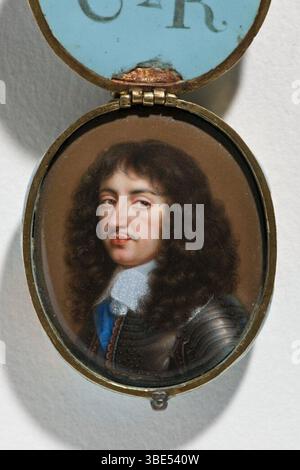 Jean Petitot d.ä. - Karl II., König von England und Schottland Stockfoto