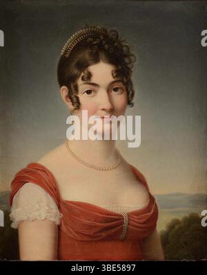 Jeanne-Elisabeth Chaudet - Porträt einer Frau. Stockfoto