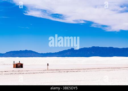 White Sands National Park; New Mexico; USA Stockfoto
