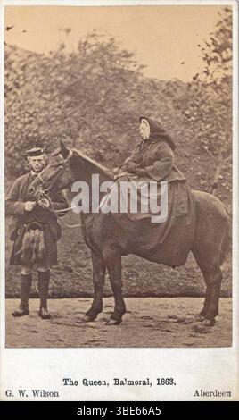 John Brown Und Queen Victoria – George Washington Wilson Stockfoto
