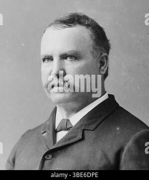 John Mills Allen, demokratischen Kongressabgeordneten von Mississippi, mit Kopf und Schultern im Porträt, mit leicht nach links Stockfoto