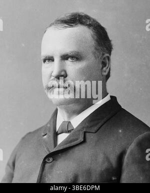 John Mills Allen, demokratischen Kongressabgeordneten von Mississippi, mit Kopf und Schultern im Porträt, mit leicht nach links Stockfoto