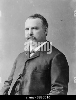 John Mills Allen, demokratischen Kongressabgeordneten von Mississippi, mit Kopf und Schultern im Porträt, mit leicht nach links Stockfoto