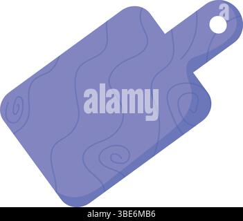 Schneidebrett mit Textur. Vektor Stock Vektor