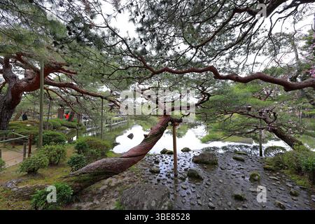 Heian-Schrein, Shinto-Schrein und Landschaftsgärten in Okazaki Nishitennocho, Sakyo Ward, Kyoto, Japan Stockfoto