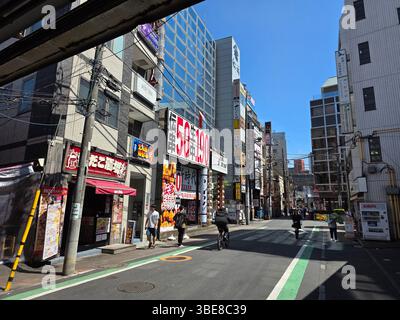 Innerhalb von Tokio, Japan Metro U-Bahn Zug Stockfoto