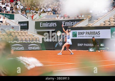 Paris, Frankreich. Mai 2025. PARIS, FRANKREICH - 26. MAI: Am zweiten Tag der French Open 2025 in Roland Garros am 26. Mai 2025 in Paris. (Foto: Marleen Fouchier/BSR Agency) Credit: BSR Agency/Alamy Live News Stockfoto