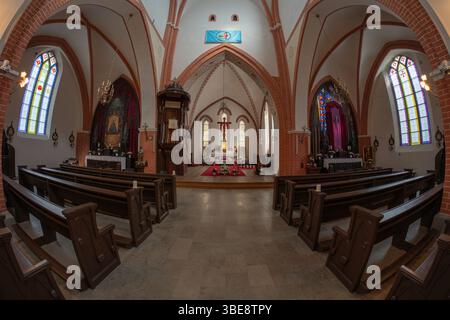 St. James's Cathedral, gotische Kirche in Riga, Lettland Stockfoto