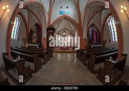 St. James's Cathedral, gotische Kirche in Riga, Lettland Stockfoto