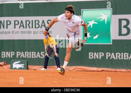 Paris, Frankreich. Mai 2025. PARIS, FRANKREICH - 26. MAI: Am zweiten Tag der French Open 2025 in Roland Garros am 26. Mai 2025 in Paris. (Foto: Marleen Fouchier/BSR Agency) Credit: BSR Agency/Alamy Live News Stockfoto