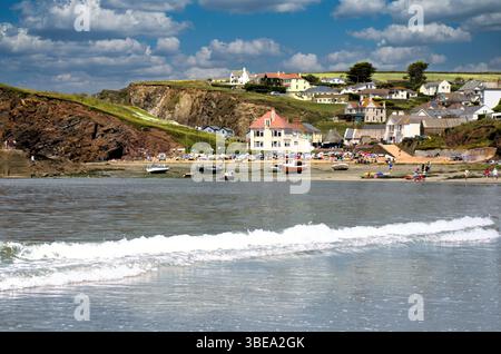Hope Cove in South Hams, South Devon, Südwest-England. Stockfoto