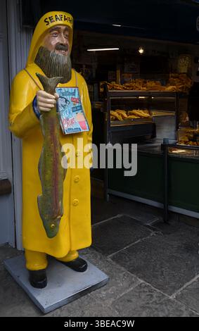 Fisch und Chips shop Stockfoto