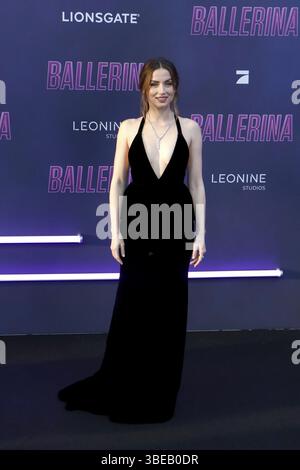 ANA de Armas bei der Berliner Premiere von From the World of John Wick: Ballerina im Zoo Palast in Berlin am 26. Mai 2025 Stockfoto