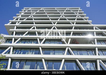 Unternehmenszentrale 50 Hertz Transmission, Heidestrasse, Mitte, Berlin, Deutschland Europa Stockfoto