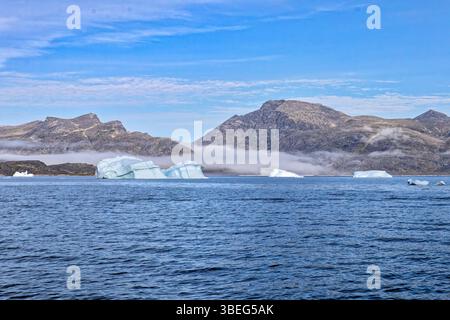Nanortalik, Grönland Stockfoto