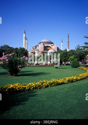 Türkei, Istanbul, Hagia Sophia (Ayasofya). Stockfoto