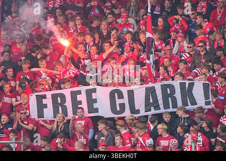 Herning, Dänemark. Mai 2025. Das Pokalfinale zwischen dem FC Kopenhagen - Silkeborg in der MCH Arena in Herning am Donnerstag, 29. Mai 2025. (Foto: Bo Amstrup/Scanpix 2025) Credit: Ritzau/Alamy Live News Stockfoto