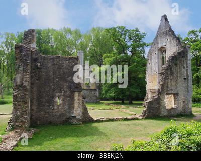 Minster Lovell in den glorreichen Cotswolds, Oxfordshire Stockfoto