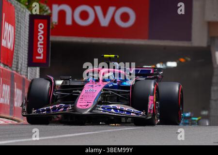 Montecarlo, Monaco. 29/06/2025. Franco Colapinto aus Australien fährt das (43) BWT Alpine F1 Team A525 Renault, Formel 1 TAG Heuer Gran Premio di Monaco 2025.Credit: Alessio Morgese AG. Foto Morale / Emage / Alamy Live News Stockfoto