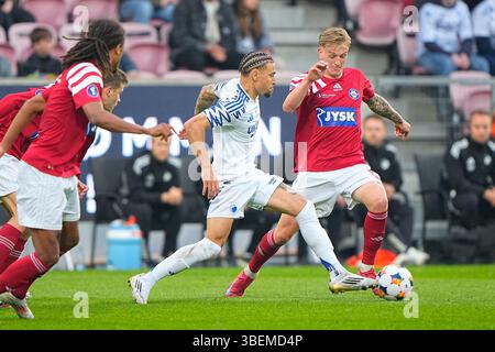 Herning, Dänemark. Mai 2025. Das Pokalfinale zwischen dem FC Kopenhagen - Silkeborg in der MCH Arena in Herning am Donnerstag, 29. Mai 2025. (Foto: Bo Amstrup/Scanpix 2025) Credit: Ritzau/Alamy Live News Stockfoto