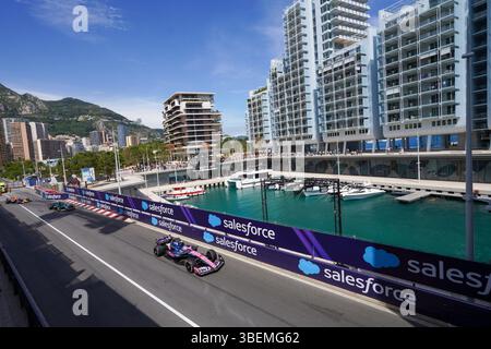 Montecarlo, Monaco. 29/27/2025. Franco Colapinto aus Australien fährt das (43) BWT Alpine F1 Team A525 Renault, Formel 1 TAG Heuer Gran Premio di Monaco 2025.Credit: Alessio Morgese AG. Foto Morale / Emage / Alamy Live News Stockfoto